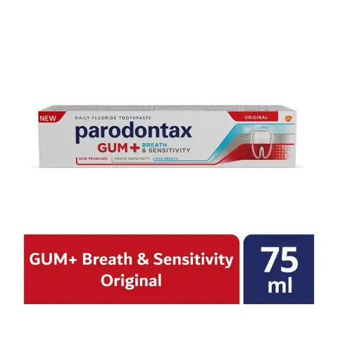 Parodontax Gum + Breath Original Toothpaste 75mL thumbnail 1