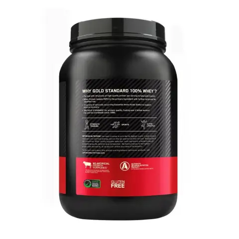 Optimum Nutrition 100% Whey Gold Standard Extreme Chocolate Protein Powder 2Lb thumbnail 3