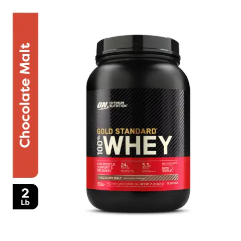 Optimum Nutrition 100% Whey Gold Standard Chocolate Malt 2Lb thumbnail 1