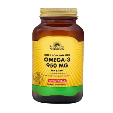 Sunshine Nutrition Omega-3 950Mg Softgel 100S thumbnail 1