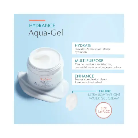 Avene Hydrance Aqua-Gel Cream 50mL thumbnail 2