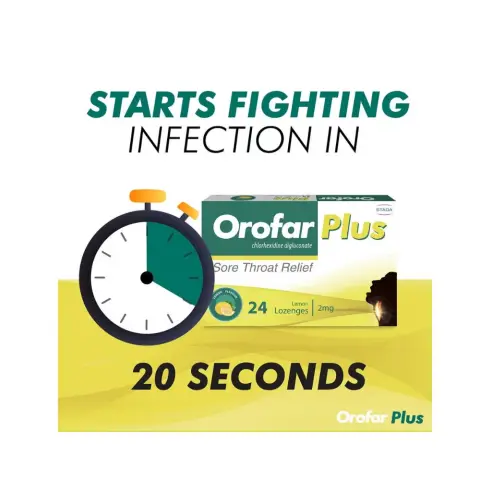 Orofar Plus Lemon Lozenges 24s thumbnail 2