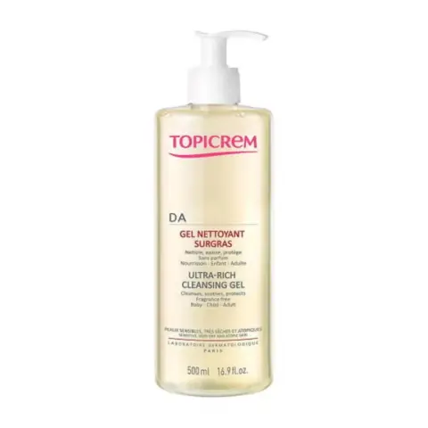 Topicrem Da Ultra Rich Cleansing Gel 500Ml