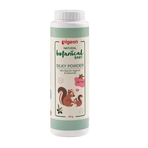 Pigeon Natural Botanical Baby Silky Powder 125mL thumbnail 1