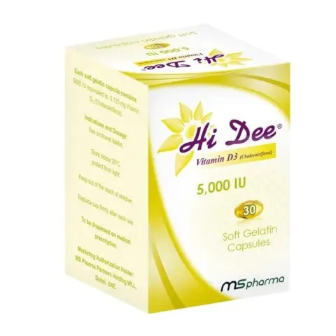 Hi Dee 5000Iu Softgel 30S thumbnail 1