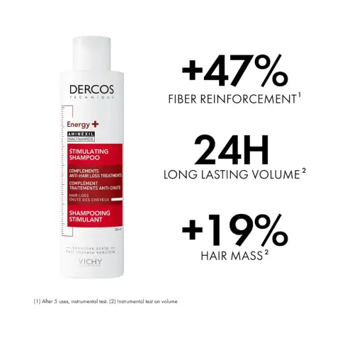 Vichy Dercos Energising Shampoo 200Ml thumbnail 2