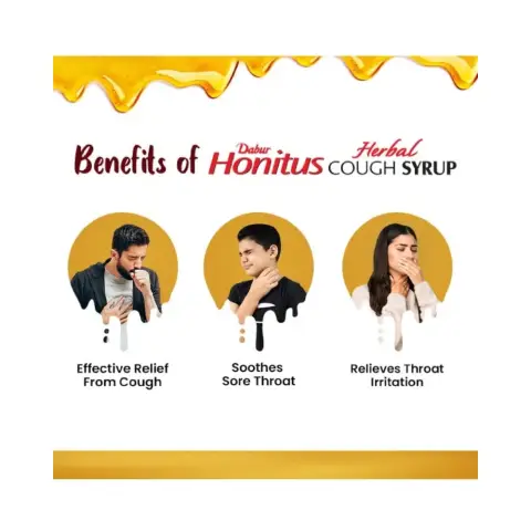 Dabur Honitus Syrup 100mL thumbnail 3