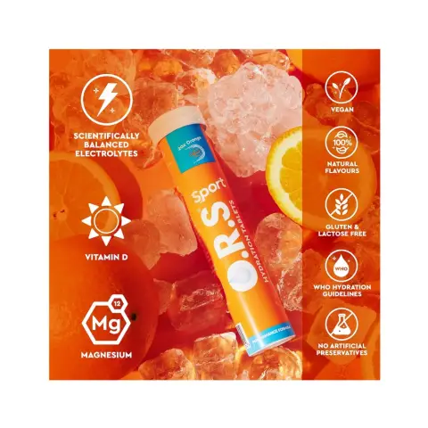 Ors Sport Hydration Tables 20 Tablets thumbnail 2