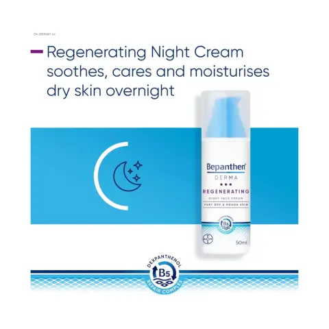 Bepanthen Regenerating Night Face Cream 50mL thumbnail 4
