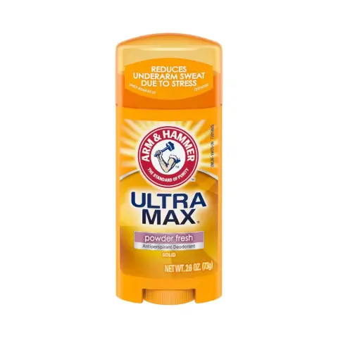 Arm & Hammer 94470 Ultra Max Deodorant Stick Powder Fresh 73G thumbnail 1