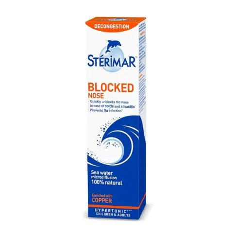Sterimar Blocked Nose Adult & Children Nasal Spray 100mL thumbnail 1