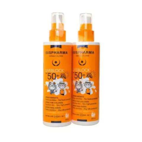 Isis Pharma Uveblock Spf50+ Kids Spray 200Ml Offer Pack thumbnail 1