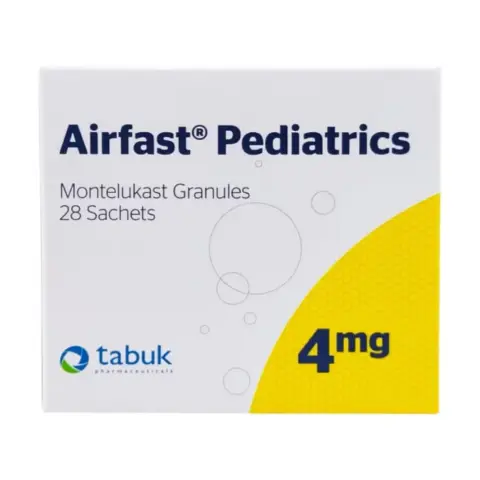 Airfast Pediatric 4mg Sachet 28s thumbnail 1