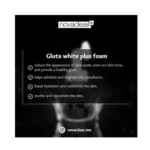 Novaclear Gluta White Plus Facial Foam 100mL thumbnail 3