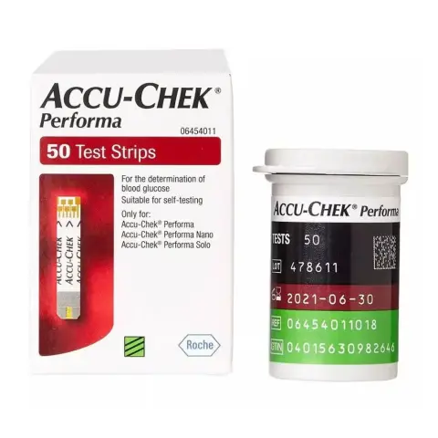 Accu-Chek Performa Strip 50 Pc (1+1 Offer) thumbnail 2