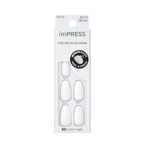 Kiss Impress Color Nails Med Coffin Imc501C thumbnail 1
