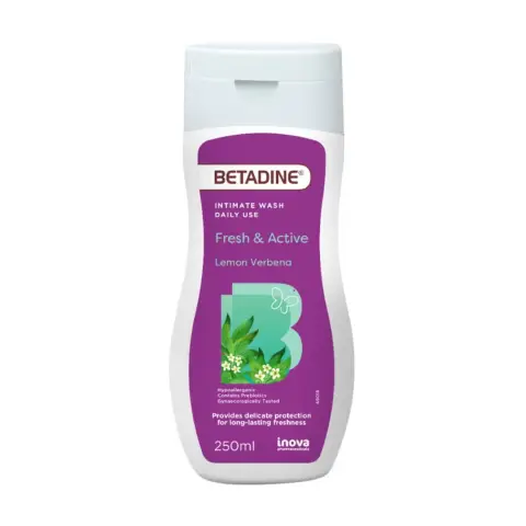 Betadine Fresh & Active Intimate Wash 250mL thumbnail 1