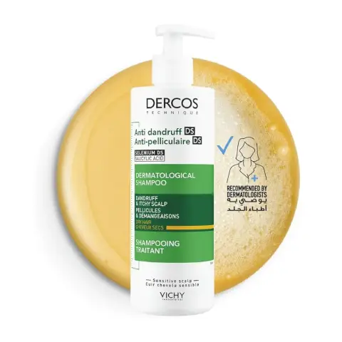 Vichy Dercos Anti-Dandruff Shampoo Dry Hair 390mL thumbnail 1