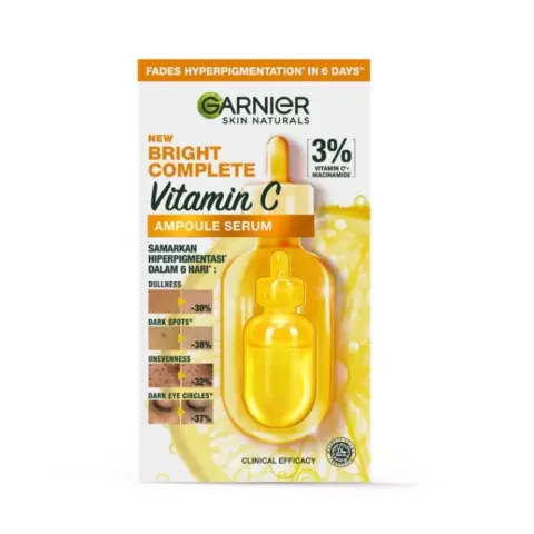 Garnier Skin Active Fast Bright Vit C Ampoule Serum 1.5Ml thumbnail 1