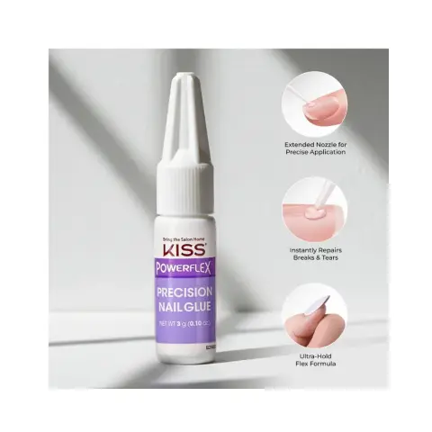 Kiss 7145 Powerflex Precision Nail Glue Bgl311C thumbnail 2