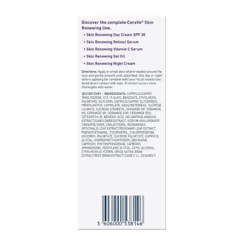 Cerave Skin Renewing Gel Oil 29Ml thumbnail 4