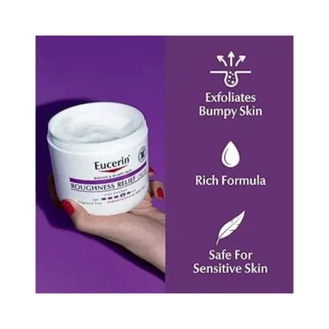 Eucerin Roughness Relief Smoothing Body Cream for Keratosis Pilaris 454g thumbnail 2