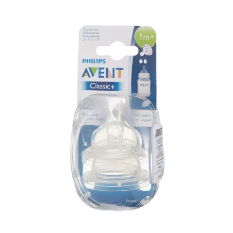 Philips Avent Anti-Colic Teats 2H 1M+ SCF632/27 thumbnail 1