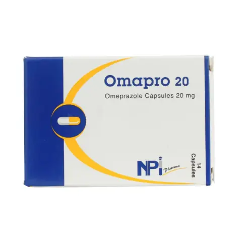 Omapro 20mg Capsules 14s thumbnail 1