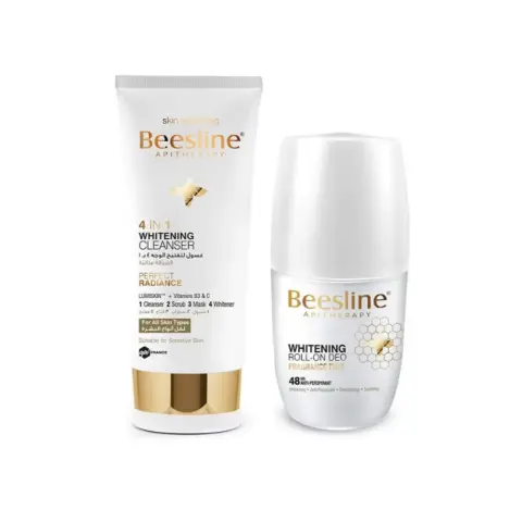 Beesline Fragrance Free Whitening Roll-On Deodorant 50 ml and GET FREE 4 In 1 Cleanser Set thumbnail 2