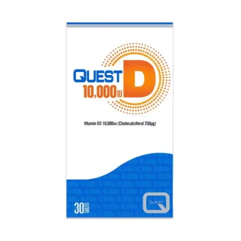 Quest Vitamin D3 10000 IU Bone & Immune Health Tablets 30s