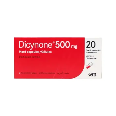 Dicynone 500mg Capsules 20s thumbnail 1