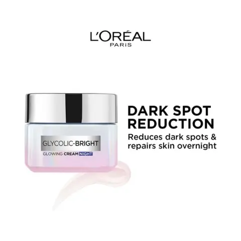 L'Oreal Glycolic Bright Night Cream 50mL thumbnail 2