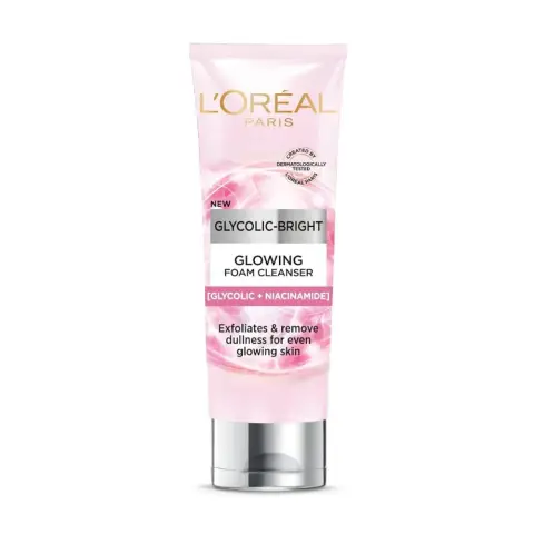 L'Oreal Glycolic Bright Cleansing Foam 100mL thumbnail 1