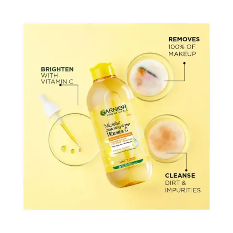 Garnier Micellar Cleansing Water Vitamin C 400mL thumbnail 2