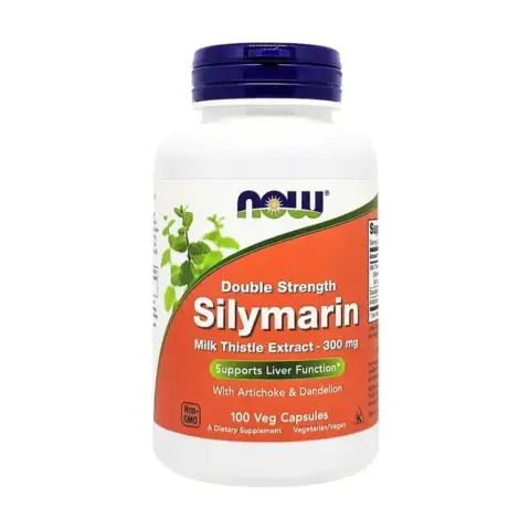 Now Silymarin Milk Thistle Liver Support Veg Capsules 300mg 100s