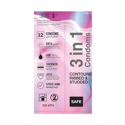 Wolaid 3 In 1 Condom 12S thumbnail 2