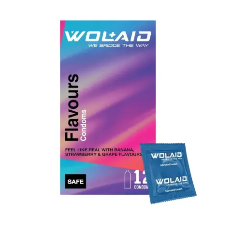 Wolaid Flavours Condom 12S thumbnail 1