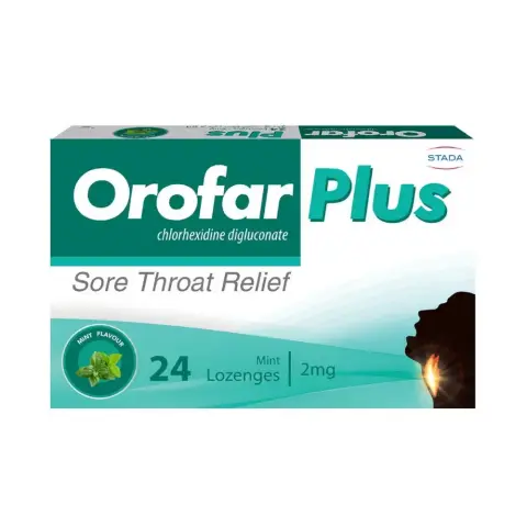 Orofar Plus Mint Lozenges 24s thumbnail 1