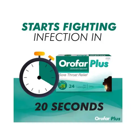 Orofar Plus Mint Lozenges 24s thumbnail 2