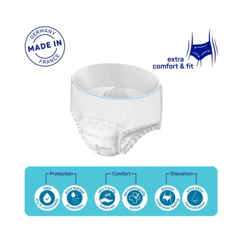 Molicare Premium Mobile Adult Diaper Pants, Diapers pants for adult incontinence, Unisex, Large, 6 drops, 14 pieces / pack thumbnail 3