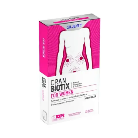 Quest Cranbiotix Capsules 30s thumbnail 1