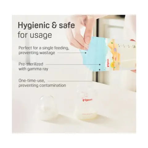 Pigeon 79320 Breast Milk Storage Bags 120Ml 25S thumbnail 2