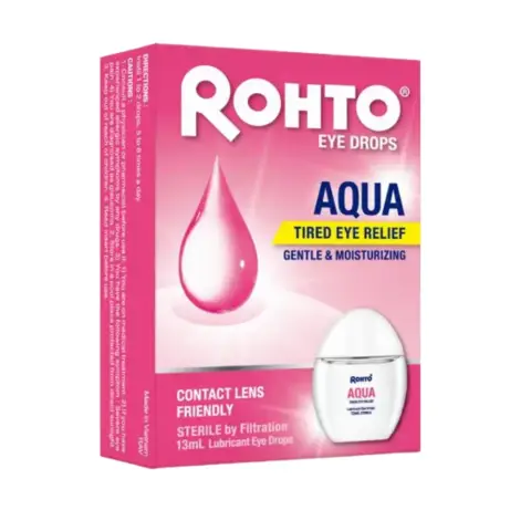 Rohto Aqua Eye Drops 13mL thumbnail 1