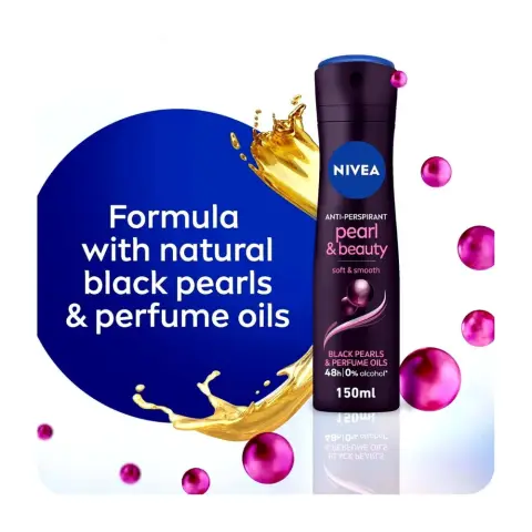 Nivea Nv226 Pearl & Beauty Soft & Smooth Spray 150Ml thumbnail 2
