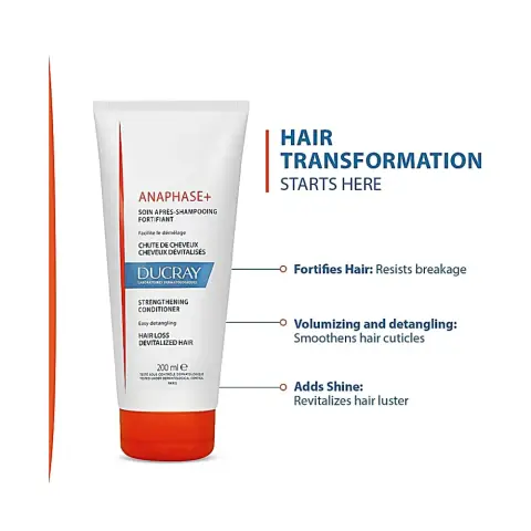 Ducray Anaphase Plus Hairloss Conditioner 200mL thumbnail 3