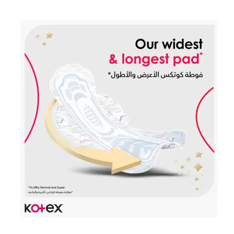 Kotex Natural Ultra Thin Night Sanitary Pads 14s thumbnail 4