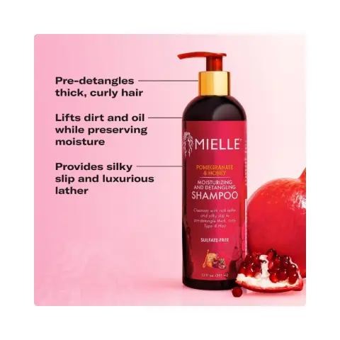Mielle Pomegranate & Honey Shampoo 355mL thumbnail 2