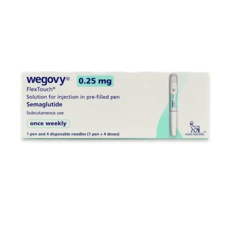 Wegovy 0.25mg Pen thumbnail 1
