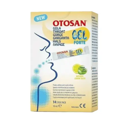 Otosan Throat Gel Forte Sachets 14s thumbnail 1