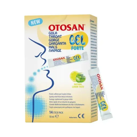 Otosan Throat Gel Forte Sachets 14s thumbnail 3